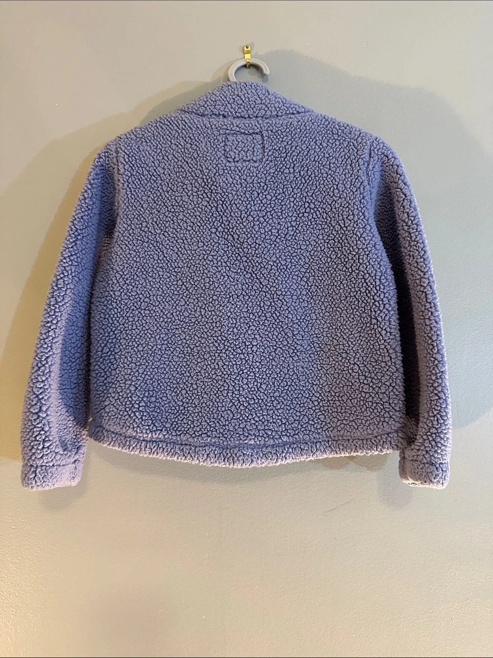 NWOT periwinkle fleece OshKosh B'gosh pullover top size 6X